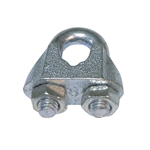 Amig - 2 Stück Kabelbinder Typ Bügel aus verzinktem Stahl Mod.30100 zum Verbinden von Seilen, Kabeln oder Metalldrähten | Geeignet zum Spannen von Wäscheleinen, Planen oder Kerzen | Maße: Ø 3 mm Amig - 2 Stück Kabelbinder Typ Bügel aus verzinktem Stahl Mod.30100 zum Verbinden von Seilen, Kabeln oder Metalldrähten | Geeignet zum Spannen von Wäscheleinen, Planen oder Kerzen | Maße: Ø 3 mm von Amig