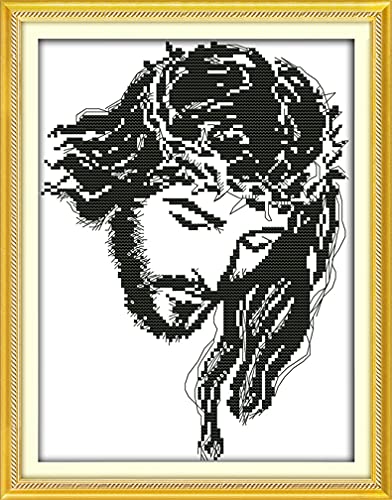Amiiba Kreuzstich-Set, Motiv Jesus, 11ct 11.4x15.7 Zoll Amiiba Kreuzstich-Set, Motiv Jesus, 11ct 11.4x15.7 Zoll von Amiiba