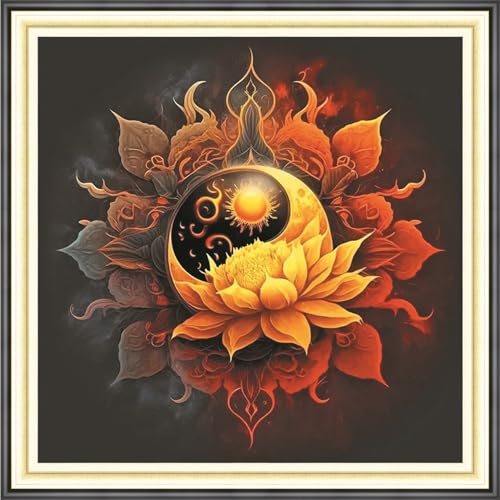 Amiiba Kreuzstich Set Vorgedruckt für Erwachsene Anfänger, Sonnenblume 11ct Stickset Stickpackungen Amiiba Kreuzstich Set Vorgedruckt für Erwachsene Anfänger, Sonnenblume 11ct Stickset Stickpackungen von Amiiba