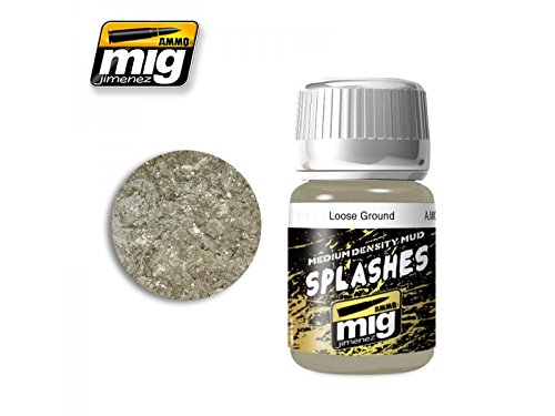Mig Jimenez A.MIG-1752 Ammo Emaille Splashe Loose Ground Medium Mud Texture, Mehrfarbig, M von Mig Jimenez
