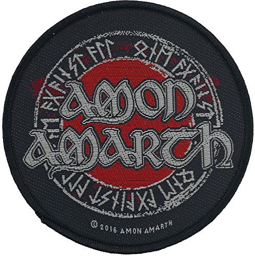 AMON AMARTH Aufnäher RUNES Patch gewebt 9 cm von Amon Amarth