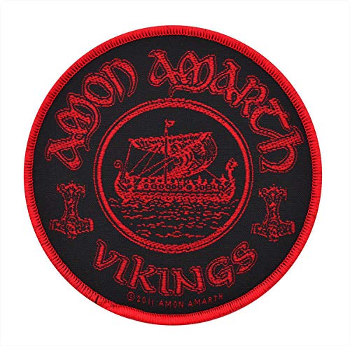 AMON AMARTH - Patch Aufnäher - Vikings circular 9x9cm von Amon Amarth