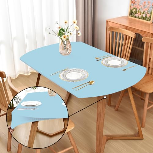 Amonsa Ovale Tischdecke mit Gummizug, 106,7 x 152,4 cm, für ovale Tische, waschbar, dehnbarer Spandex-Stoff, Tischdecke, kein Vinyl-Tischschutz Amonsa Ovale Tischdecke mit Gummizug, 106,7 x 152,4 cm, für ovale Tische, waschbar, dehnbarer Spandex-Stoff, Tischdecke, kein Vinyl-Tischschutz von Amonsa