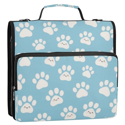 Büroordner mit niedlichem Cartoon-Potenabdruck, 3,8 cm, 3 Ringe, mit Riemen, inklusive Reißverschlusstasche, Schulbinder, Organizer für Mittelschule, Gestor de Carpetas de Office Büroordner mit niedlichem Cartoon-Potenabdruck, 3,8 cm, 3 Ringe, mit Riemen, inklusive Reißverschlusstasche, Schulbinder, Organizer für Mittelschule, Gestor de Carpetas de Office von Amooorous