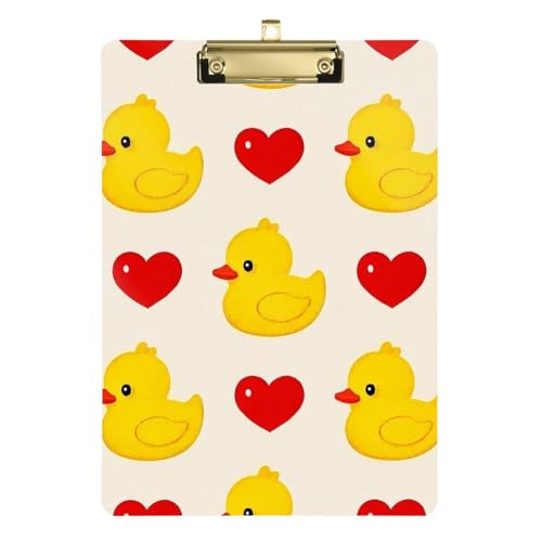 Cartoon niedliche gelbe Ente Liebe A4 legale Klemmbretter Bild Klemmbrett Acryl niedlich für das erste Jahr Lehrer Must Haves Tabla para escribir con Clip Größe 9 x 12 Cartoon niedliche gelbe Ente Liebe A4 legale Klemmbretter Bild Klemmbrett Acryl niedlich für das erste Jahr Lehrer Must Haves Tabla para escribir con Clip Größe 9 x 12 von Amooorous