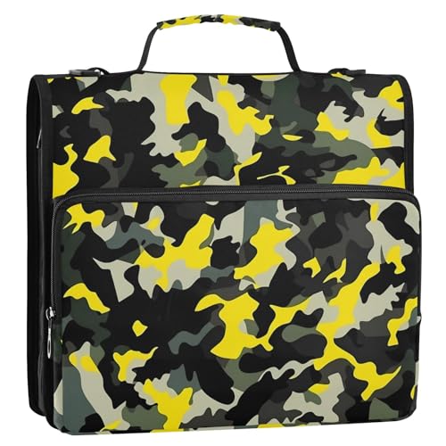 Dokumenten-Organizer-Tasche mit 3 Ringen, 3,8 cm, stabiler Reißverschluss, mit Schultergurt, inklusive Reißverschlusstasche, Dokumenten-Organizer, Tasche für Mittelschule, Paquete de gestión de Dokumenten-Organizer-Tasche mit 3 Ringen, 3,8 cm, stabiler Reißverschluss, mit Schultergurt, inklusive Reißverschlusstasche, Dokumenten-Organizer, Tasche für Mittelschule, Paquete de gestión de von Amooorous