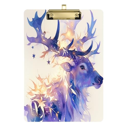 Dreamy Color Rentier A4 Day Designer Klemmbrett Aktenordner Klemmbrett Briefgröße Standardloch für Krankenschwestern Home Contractor Tabla para escribir con Clip Größe 9 x 12 Dreamy Color Rentier A4 Day Designer Klemmbrett Aktenordner Klemmbrett Briefgröße Standardloch für Krankenschwestern Home Contractor Tabla para escribir con Clip Größe 9 x 12 von Amooorous