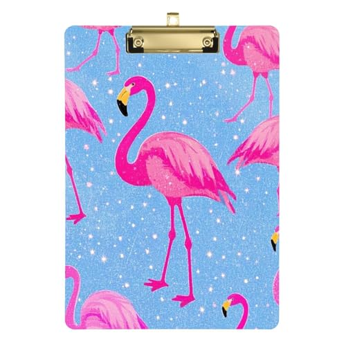 Falsches Glitzer-Cartoon-Flamingo-Blau, A4-Ordner, Klemmbrett, Organisation, Klemmbrett, wasserdicht, für Hausaufgaben, Kindertabla, Para, Escribir, Größe 22,9 x 30,5 cm Falsches Glitzer-Cartoon-Flamingo-Blau, A4-Ordner, Klemmbrett, Organisation, Klemmbrett, wasserdicht, für Hausaufgaben, Kindertabla, Para, Escribir, Größe 22,9 x 30,5 cm von Amooorous