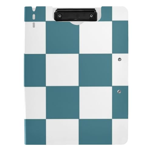 Faltbares Klemmbrett grün und weiß American Plaid A4 Klemmbrett Ordner für Büro Faltbares Klemmbrett grün und weiß American Plaid A4 Klemmbrett Ordner für Büro von Amooorous