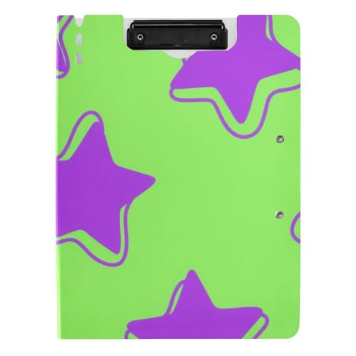 Gefaltetes Klemmbrett, fluoreszierend, grüner Stern, Graffiti, A4, Klemmbrett für die Schule Gefaltetes Klemmbrett, fluoreszierend, grüner Stern, Graffiti, A4, Klemmbrett für die Schule von Amooorous