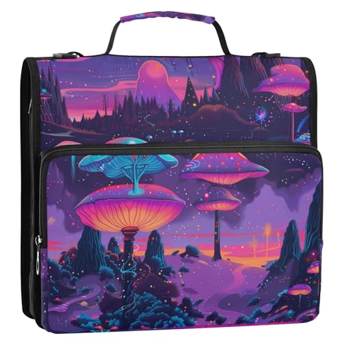 Hippie psychedelische Querformat, 3,8 cm, 3 Ringe, Reißverschluss, Ordner mit Griff, mehrere Taschen, Dokumentenmappe, Organizer für Schule und Büro, Bolsa de almacenamiento de archivos Hippie psychedelische Querformat, 3,8 cm, 3 Ringe, Reißverschluss, Ordner mit Griff, mehrere Taschen, Dokumentenmappe, Organizer für Schule und Büro, Bolsa de almacenamiento de archivos von Amooorous