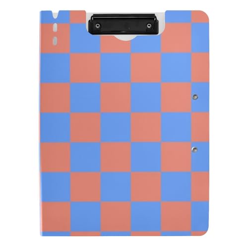 Klappbare Klemmbretter blau-orange Schachbrett A4 Klemmbrett Folio für Krankenpflege Klappbare Klemmbretter blau-orange Schachbrett A4 Klemmbrett Folio für Krankenpflege von Amooorous