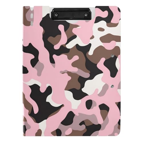 Klemmbrett Camouflage Pink Braun A4 Klemmbrett Folio für Büro Klemmbrett Camouflage Pink Braun A4 Klemmbrett Folio für Büro von Amooorous
