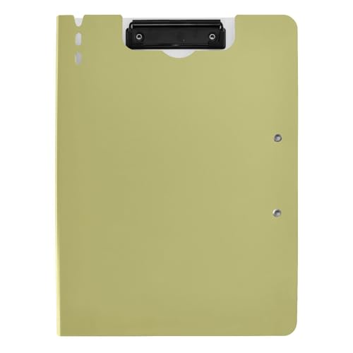 Klemmbrett-Mappe, dunkles Khaki, einfarbig, einfarbig, A4, Klemmbrett, Padfolio für die Schule Klemmbrett-Mappe, dunkles Khaki, einfarbig, einfarbig, A4, Klemmbrett, Padfolio für die Schule von Amooorous