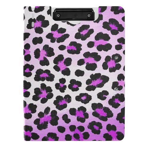 Klemmbrett mit Mappe Gepardenfellhaut Farbverlauf violett A4 Klemmbrett Clipfolio zum Stillen Klemmbrett mit Mappe Gepardenfellhaut Farbverlauf violett A4 Klemmbrett Clipfolio zum Stillen von Amooorous