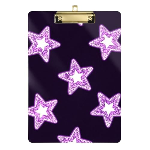 Klemmbrett mit künstlichen Pailletten, A4, Klemmbrett, Notizblock, Standardloch für Trainer, medizinisches Klassenzimmer, Tabla para escribir Größe 22,9 x 30,5 cm, Rosa Klemmbrett mit künstlichen Pailletten, A4, Klemmbrett, Notizblock, Standardloch für Trainer, medizinisches Klassenzimmer, Tabla para escribir Größe 22,9 x 30,5 cm, Rosa von Amooorous