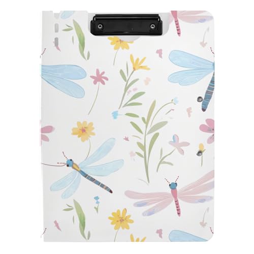 Klemmbrettmappe mit Aufbewahrung, Aquarell, Schmetterling, Blumen, weiche Farbe, A4, Klemmbrett, Folio-Ordner für die Schule Klemmbrettmappe mit Aufbewahrung, Aquarell, Schmetterling, Blumen, weiche Farbe, A4, Klemmbrett, Folio-Ordner für die Schule von Amooorous