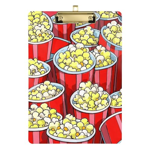 Niedliches Cartoon-Lebensmittel-Popcorn-Klemmbrett, A4, Metall-Klemmbrett, Clips, Hartplatte für Lehrer, Krankenpflege, Tische, Para, Escribir, Größe 22,9 x 30,5 cm Niedliches Cartoon-Lebensmittel-Popcorn-Klemmbrett, A4, Metall-Klemmbrett, Clips, Hartplatte für Lehrer, Krankenpflege, Tische, Para, Escribir, Größe 22,9 x 30,5 cm von Amooorous