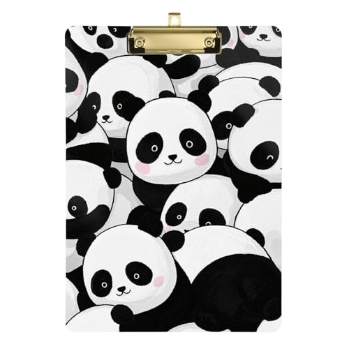 Niedliches Cartoon-Panda-A4-Klemmbrett für Kinder, Klemmbrett mit Datei, Standard-Loch, für Krankenpflege, Studenten, Handel, Quest, Tabla para escribir con Clip, Größe 9 x 12 Niedliches Cartoon-Panda-A4-Klemmbrett für Kinder, Klemmbrett mit Datei, Standard-Loch, für Krankenpflege, Studenten, Handel, Quest, Tabla para escribir con Clip, Größe 9 x 12 von Amooorous