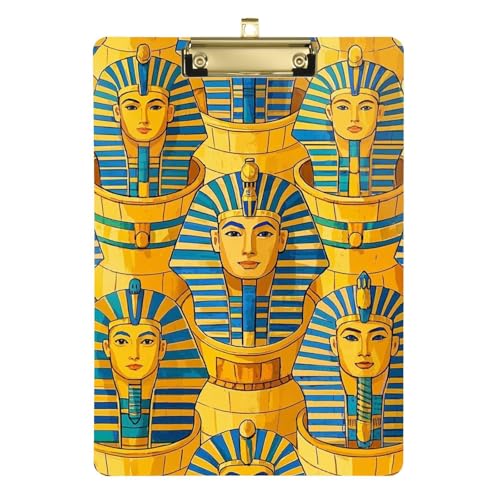 Niedliches Cartoon-Pharaon-Klemmbrett, A4, flach, transparent, für Polizei, Büro, Krankenschwester, Fußball, Trainer, Tabla para escribir Größe 9 x 12 Niedliches Cartoon-Pharaon-Klemmbrett, A4, flach, transparent, für Polizei, Büro, Krankenschwester, Fußball, Trainer, Tabla para escribir Größe 9 x 12 von Amooorous