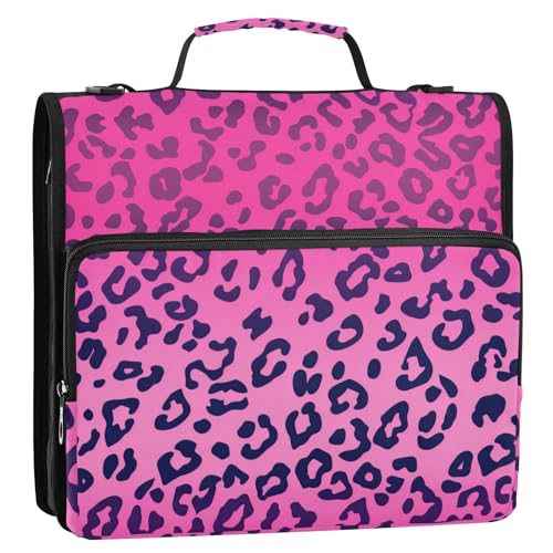 Robuster Ordner mit Reißverschluss, Leopardenmuster, 3,8 cm, mit Griff, mehrere Taschen, Schulbedarf, Organizer für Schule, Clip de Cremallera Resistente Robuster Ordner mit Reißverschluss, Leopardenmuster, 3,8 cm, mit Griff, mehrere Taschen, Schulbedarf, Organizer für Schule, Clip de Cremallera Resistente von Amooorous