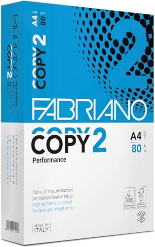 Druckerpapier A4 für Fabriano Copy 2 Amore Animale – 1 Ries à 500 Blatt – 80 g Papier für Büro, Fotokopie, Mehrzweck-Drucker (1 Riese) von Amore Animale