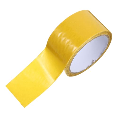 Amosfun 1 Rolle Doppelseitiges Klebeband Teppich-zu-teppich-klebeband Kleiden Gewebebandkleber Kleidung Doppelseitiges Teppichband Stoff Klebrig Handwerk Yellow von Amosfun