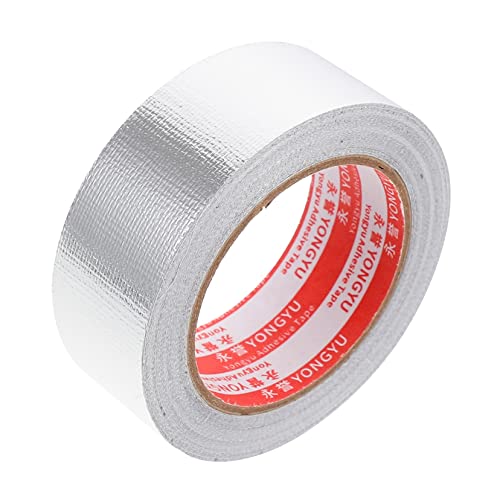 Amosfun 1 Rolle Folienband wasserdichtes klebeband multifunktionales klebeband Isolierdichtband Isolierband reparieren Glasfaserband reparieren selbstklebendes Glasfaserband Aluminiumfolie von Amosfun