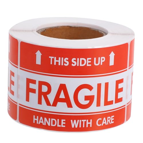 Amosfun 1 Rolle Fragile Produkterinnerung Tag Pflegepaketaufkleber Handkontoaufkleber Warnaufkleber Geschäftszubehör -Etiketten Kleinunternehmensbedarf Aufkleber zum Muttertag Papier rot Amosfun 1 Rolle Fragile Produkterinnerung Tag Pflegepaketaufkleber Handkontoaufkleber Warnaufkleber Geschäftszubehör -Etiketten Kleinunternehmensbedarf Aufkleber zum Muttertag Papier rot von Amosfun