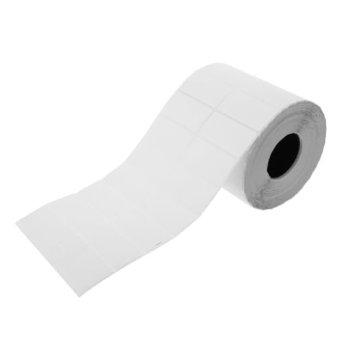 Amosfun 1 Rolle blanko Kupferplatten-Aufkleber, Etiketten, beschreibbare Lebensmitteletiketten für Gläser, Behälter für Küche, Aufbewahrung, Gefrierschrank, Organisation und Speisekammer von Amosfun