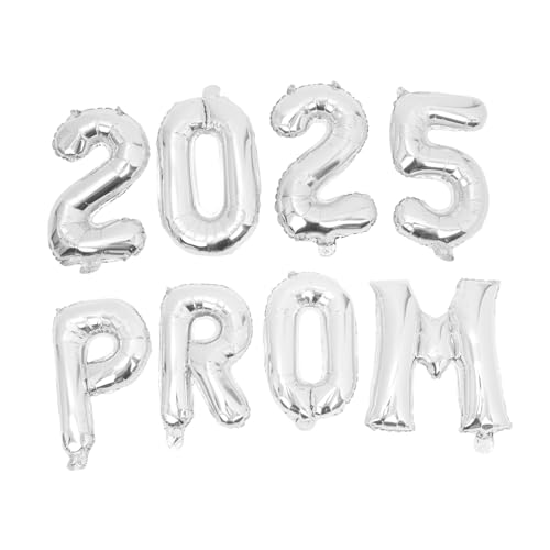 Amosfun Folienballons Set 2025 Graduierung Elegante Buchstabenballons Für Geburtstags- Abschlussball- Und Feierbedarf Amosfun Folienballons Set 2025 Graduierung Elegante Buchstabenballons Für Geburtstags- Abschlussball- Und Feierbedarf von Amosfun