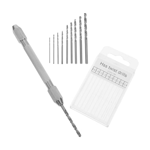 Amosfun 1 Satz Doppelseitiges Bohrerset für Uhrenreparatur Handbohrer mit Sechskant Bohrer Plier für Brillen Schmuckreparaturen Tragbar Vielseitig Einsetzbar Amosfun 1 Satz Doppelseitiges Bohrerset für Uhrenreparatur Handbohrer mit Sechskant Bohrer Plier für Brillen Schmuckreparaturen Tragbar Vielseitig Einsetzbar von Amosfun