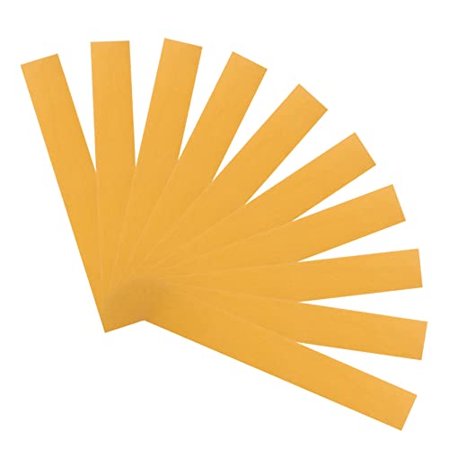 Amosfun 1 Satz Doppelseitiges Klebeband Doppelseiten Band Streifen Einseitig Werkzeug Doppelseitig Klebrig Handwerk Mit Doppelseitigem Klebeband Pvc Yellow 10 Stück von Amosfun