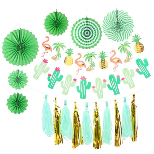 Amosfun 1 Satz Flamingo-ananas Girlande Dekorationen Laternen Schwimmbad Quaste Party Tiki Kaktus-banner Streamer Leis Fiesta Tropisches Aha Netz Hawaiianische Gefälligkeiten Papier Amosfun 1 Satz Flamingo-ananas Girlande Dekorationen Laternen Schwimmbad Quaste Party Tiki Kaktus-banner Streamer Leis Fiesta Tropisches Aha Netz Hawaiianische Gefälligkeiten Papier von Amosfun