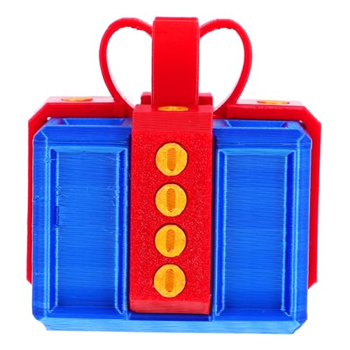Amosfun 1 Satz Geschenkbox-Ornamente Heimdekoration Haushaltstischdekoration Festivaldekoration Plastik von Amosfun