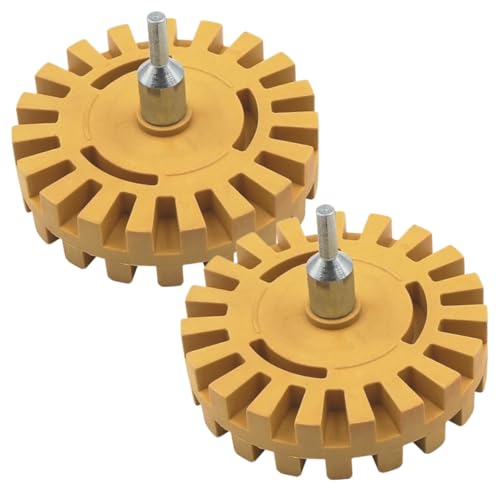 Amosfun 1 Satz Gummirad Entfernen Details Autoaufkleber-entferner Vinyl Automobil Räder Entfernung Von Aufklebern Selbstklebendes Radierrad Radiergummi-klebstoffentferner Metall 2 Stück Amosfun 1 Satz Gummirad Entfernen Details Autoaufkleber-entferner Vinyl Automobil Räder Entfernung Von Aufklebern Selbstklebendes Radierrad Radiergummi-klebstoffentferner Metall 2 Stück von Amosfun