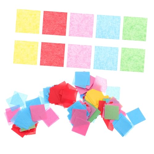 Amosfun 1 Satz Konfetti aus Quadratischem Papier Farbige Dekoration für Hochzeiten Geburtstagsfeiern und Events zu Streuen Amosfun 1 Satz Konfetti aus Quadratischem Papier Farbige Dekoration für Hochzeiten Geburtstagsfeiern und Events zu Streuen von Amosfun