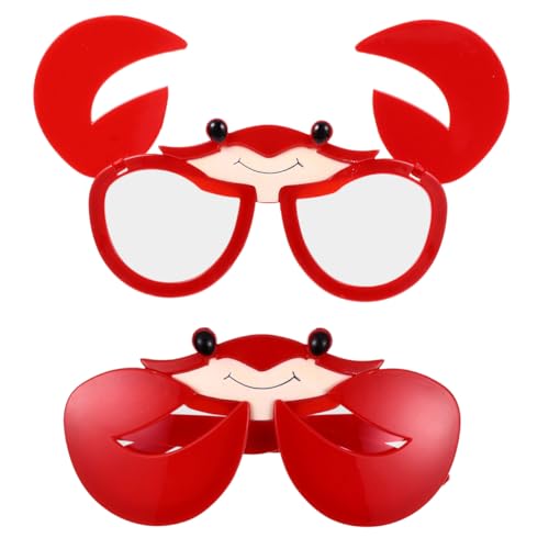 Amosfun 1 Satz Krabbenförmige Sonnenbrille Für Partys Lustige Brillen Für Kostümpartys Strandveranstaltungen Und Fotorequisiten Erwachsene 2 Stück Amosfun 1 Satz Krabbenförmige Sonnenbrille Für Partys Lustige Brillen Für Kostümpartys Strandveranstaltungen Und Fotorequisiten Erwachsene 2 Stück von Amosfun