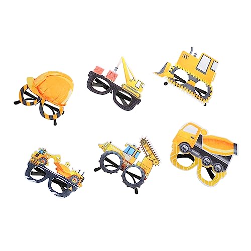 Amosfun 1 Satz Lustige Kinderbrillen Im Baustellen Design Foto Requisiten Für Geburtstagsfeiern Partys Und Neujahrsfeiern Zufälliger Aus Strapazierfähigem Material Gefertigt 6 Paare Amosfun 1 Satz Lustige Kinderbrillen Im Baustellen Design Foto Requisiten Für Geburtstagsfeiern Partys Und Neujahrsfeiern Zufälliger Aus Strapazierfähigem Material Gefertigt 6 Paare von Amosfun