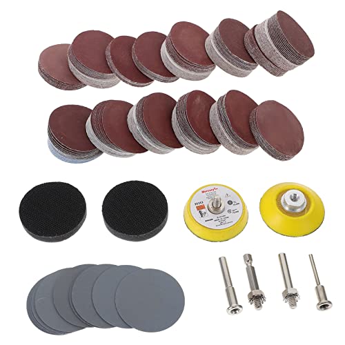 Amosfun 1 Satz Schleifscheiben-Set Bohrer-Schleifpads für schleifpapier set sandpapier set multifunktionswerkzeug Nagelset Die Schleifscheibe Schleifmaschine runde Schleifscheiben von Amosfun