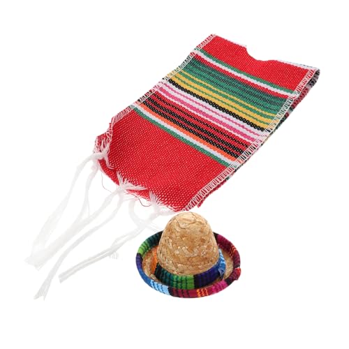 Amosfun 1 Satz Weinflaschendekoration Dekorationen für Bierflaschen Fiesta-Partyhüte Minischal zum Basteln mexikanischer Hut Party-Weinflaschenhüllen Fiesta-Dekorationen Mini-Hut Polyester Amosfun 1 Satz Weinflaschendekoration Dekorationen für Bierflaschen Fiesta-Partyhüte Minischal zum Basteln mexikanischer Hut Party-Weinflaschenhüllen Fiesta-Dekorationen Mini-Hut Polyester von Amosfun