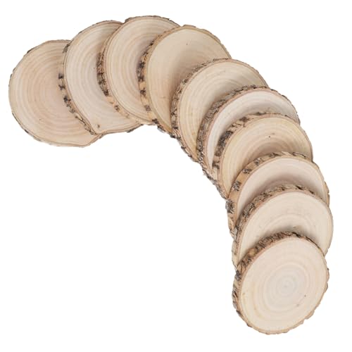 Amosfun 10 Stück Dekorative Holzstücke Holzscheiben selber machen Home Holzscheiben unbemalte dekorative Holzscheibe Miniaturdekorbasen hölzerne runde Basen Holzdekorationskreise Weiß Amosfun 10 Stück Dekorative Holzstücke Holzscheiben selber machen Home Holzscheiben unbemalte dekorative Holzscheibe Miniaturdekorbasen hölzerne runde Basen Holzdekorationskreise Weiß von Amosfun