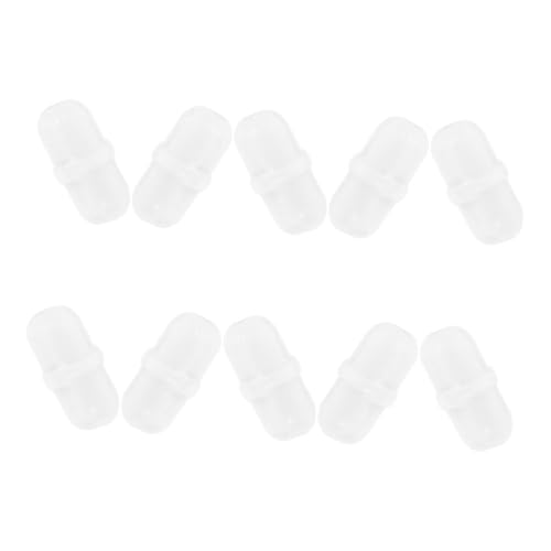 Amosfun 10 Stück Magnetrührer Teiliges aus Ptfe Zylindrische Rührstäbe für Laborversuche Erhöhte Magnetische Stabilität Effizient und Tragbar für Reibungslose Experimente von Amosfun