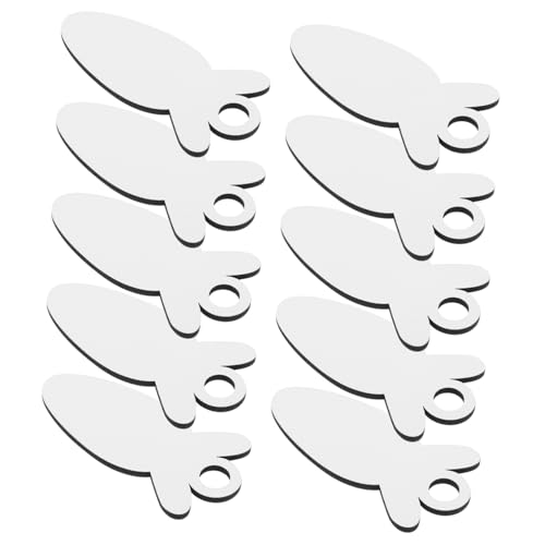 Amosfun 10 Stück Sublimation Rohlinge Karottenform DIY Blanko Nameplates für Kreative Wärmeübertragungsprojekte Vielseitige Dekoration und Beschriftung Amosfun 10 Stück Sublimation Rohlinge Karottenform DIY Blanko Nameplates für Kreative Wärmeübertragungsprojekte Vielseitige Dekoration und Beschriftung von Amosfun