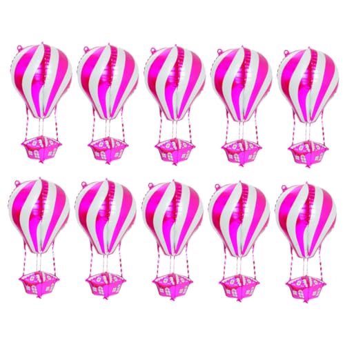 Amosfun 10 Stück Teiliges Aluminium Folienballons in Hot Air Balloon Form Langlebig Farbecht Einfach Aufzublasen für Kindergeburtstage Babypartys Hochzeiten und Festliche Dekorationen Amosfun 10 Stück Teiliges Aluminium Folienballons in Hot Air Balloon Form Langlebig Farbecht Einfach Aufzublasen für Kindergeburtstage Babypartys Hochzeiten und Festliche Dekorationen von Amosfun