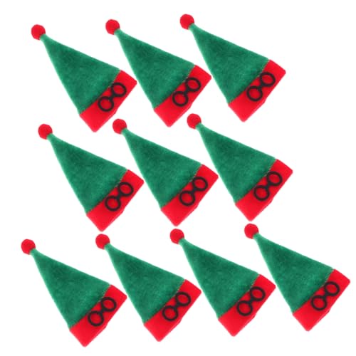 Amosfun 10 Stück Teiliges Mini Weihnachtsmützen für Weinflaschen Niedliche Santa Hüte für Festliche Tischdekoration und Diy Projekte Weihnachten Flaschenverzierungen Amosfun 10 Stück Teiliges Mini Weihnachtsmützen für Weinflaschen Niedliche Santa Hüte für Festliche Tischdekoration und Diy Projekte Weihnachten Flaschenverzierungen von Amosfun
