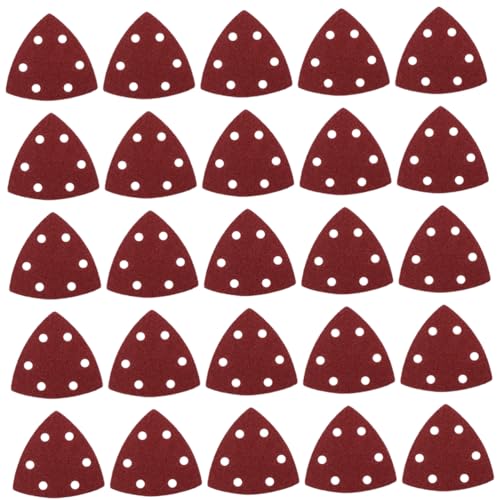 Amosfun 100 Stück Dreiecks scheibe polierpads sandpapier san disc schleifpad Unterlage feines Schleifpapier multi Bohrer Drehwerkzeug Schleifenscheibenpolster für Bohrer Aluminiumoxid Amosfun 100 Stück Dreiecks scheibe polierpads sandpapier san disc schleifpad Unterlage feines Schleifpapier multi Bohrer Drehwerkzeug Schleifenscheibenpolster für Bohrer Aluminiumoxid von Amosfun