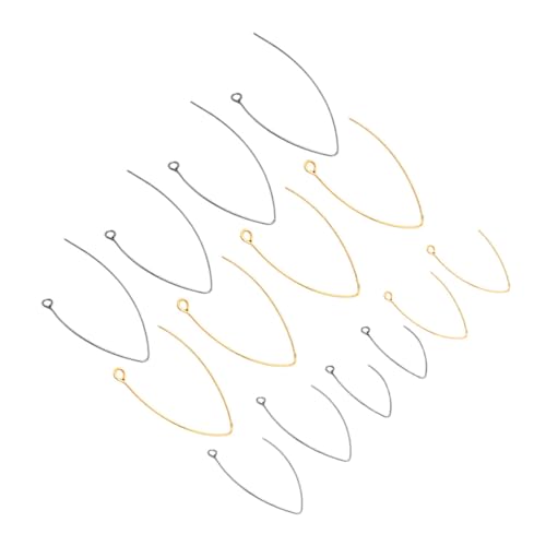 Amosfun 100 Stück Förmige Ohrhaken aus Edelstahl Hypoallergene Ohrring bastelmaterialien Glatte Oberfläche Leichtes Design DIY Ohrschmuck Zubehör für Damen und Herren Amosfun 100 Stück Förmige Ohrhaken aus Edelstahl Hypoallergene Ohrring bastelmaterialien Glatte Oberfläche Leichtes Design DIY Ohrschmuck Zubehör für Damen und Herren von Amosfun