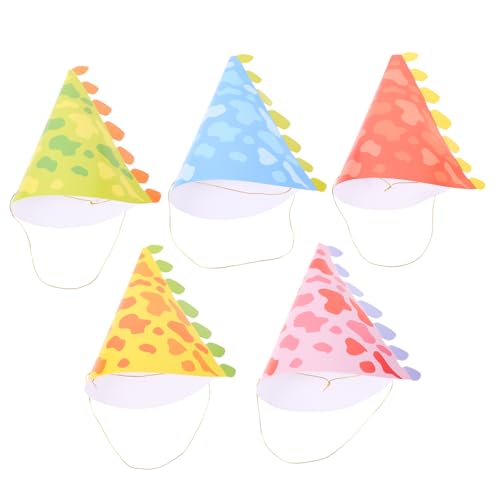 Amosfun Dinosaurier-papierhüte 10 Stück Geburtstagshüte Für Jungen Und Mädchen Partyhüte Kopfbedeckungen Für Kinder Amosfun Dinosaurier-papierhüte 10 Stück Geburtstagshüte Für Jungen Und Mädchen Partyhüte Kopfbedeckungen Für Kinder von Amosfun