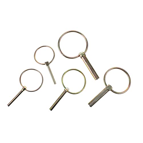 Amosfun 10Stücke Anhänger Lynch Pin für Punkt Kupplungen Häufig Montierte Teile Korrosionsbeständig Amosfun 10Stücke Anhänger Lynch Pin für Punkt Kupplungen Häufig Montierte Teile Korrosionsbeständig von Amosfun